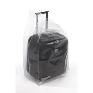 10" x 8" x 20" x 3 mil Clear Eco-Manufactured Plastic Side-Gusseted Bags (Case of 500)