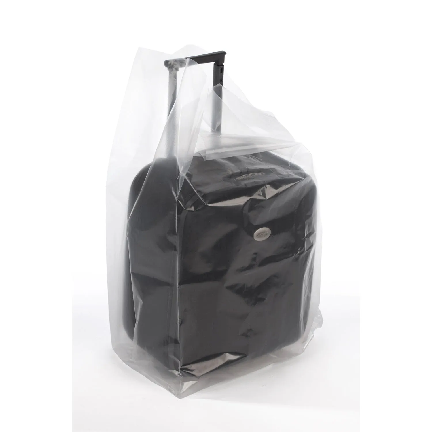 10" x 8" x 20" x 3 mil Clear Eco-Manufactured Plastic Side-Gusseted Bags (Case of 500)