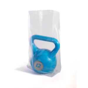23" x 10" x 40" x 4 mil Clear Eco-Manufactured Plastic Side-Gusseted Bags (Case of 100)
