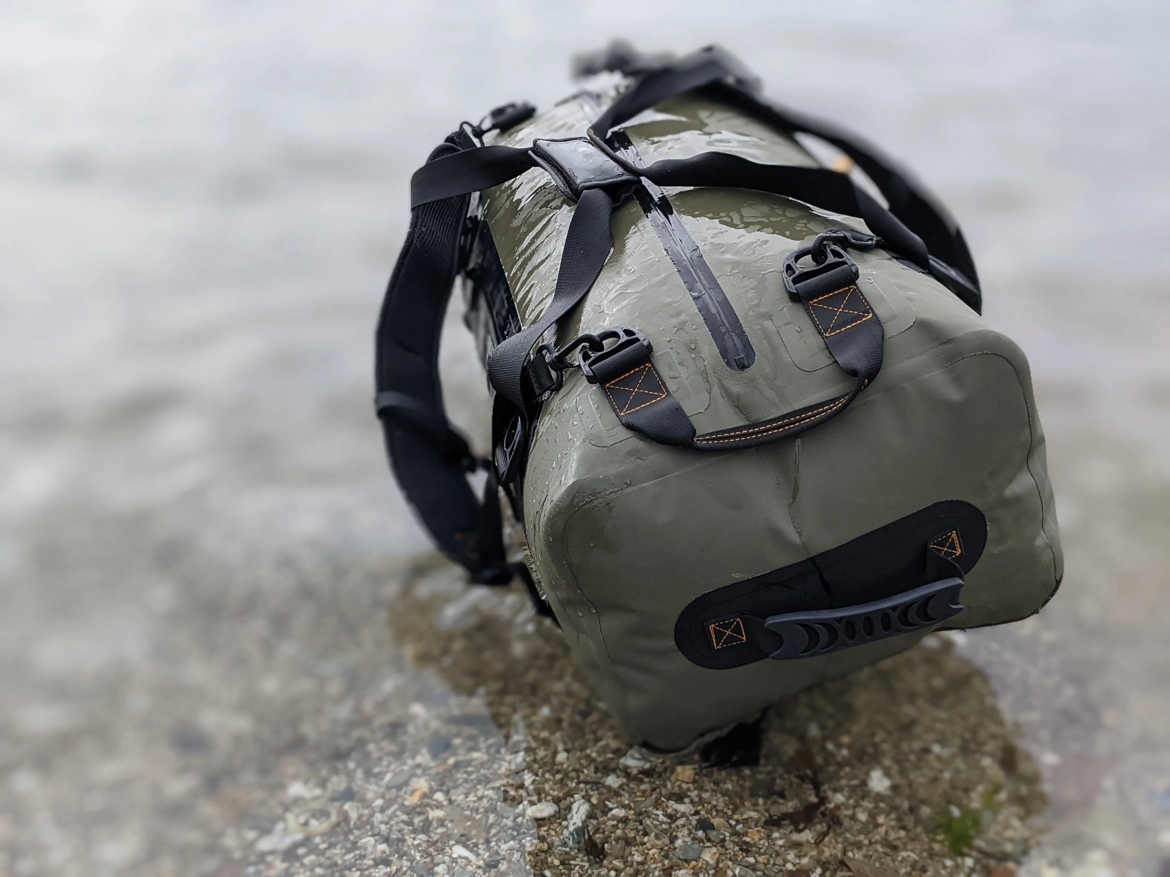 Aonyx 60 Waterproof Duffel Bag With Backpack Straps