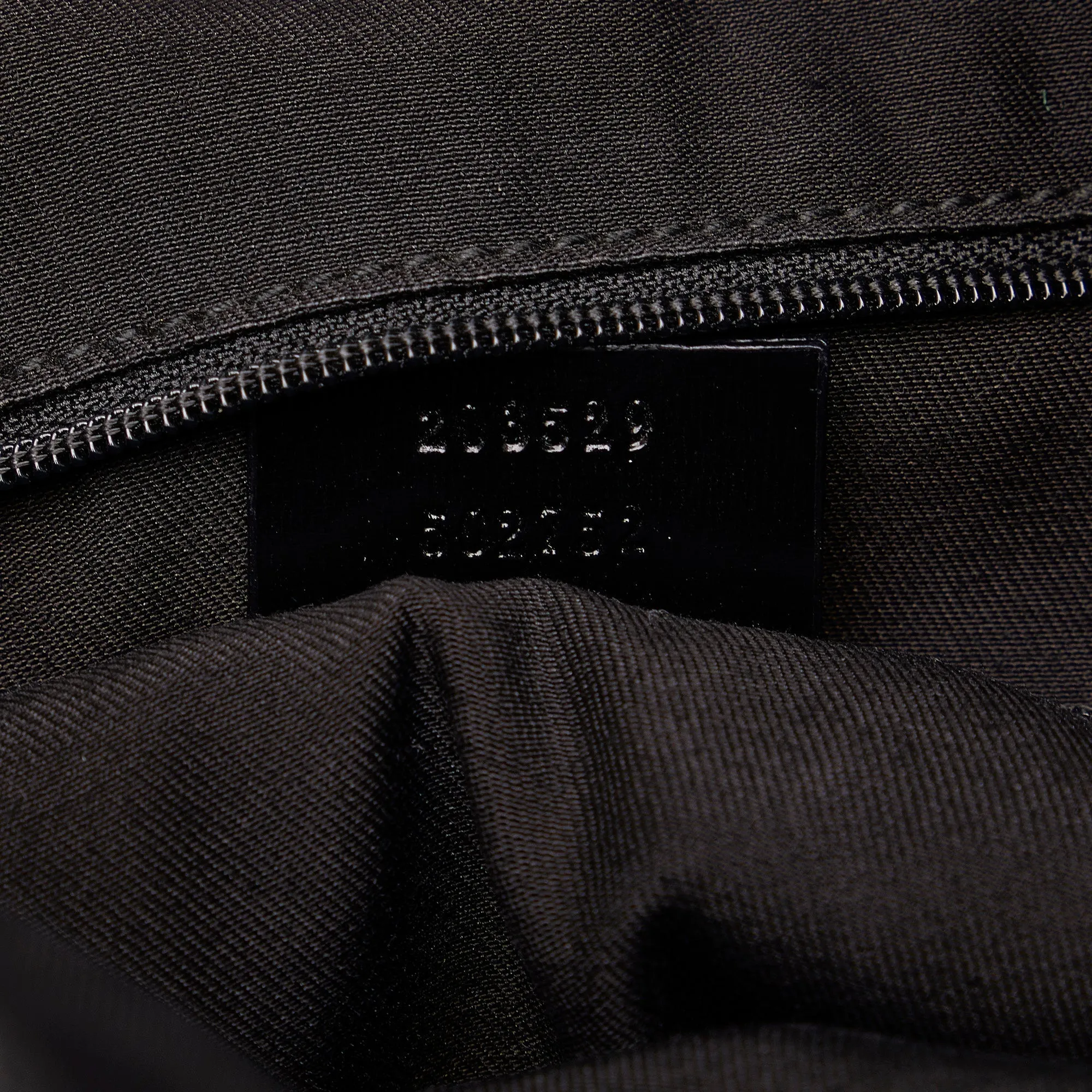 Brown Gucci GG Canvas Full Moon Tote Bag