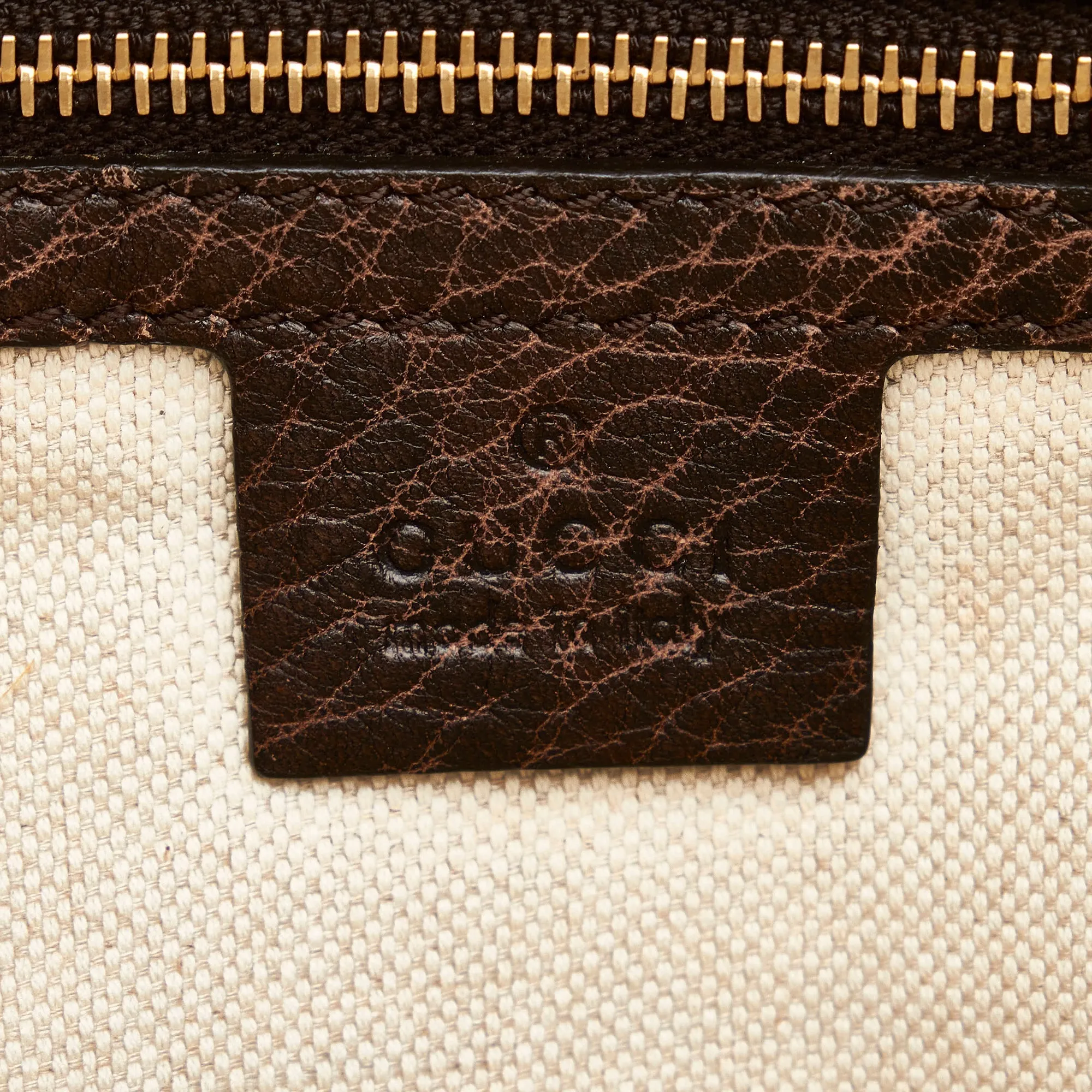 Brown Gucci Guccissima Catherine Tote Bag