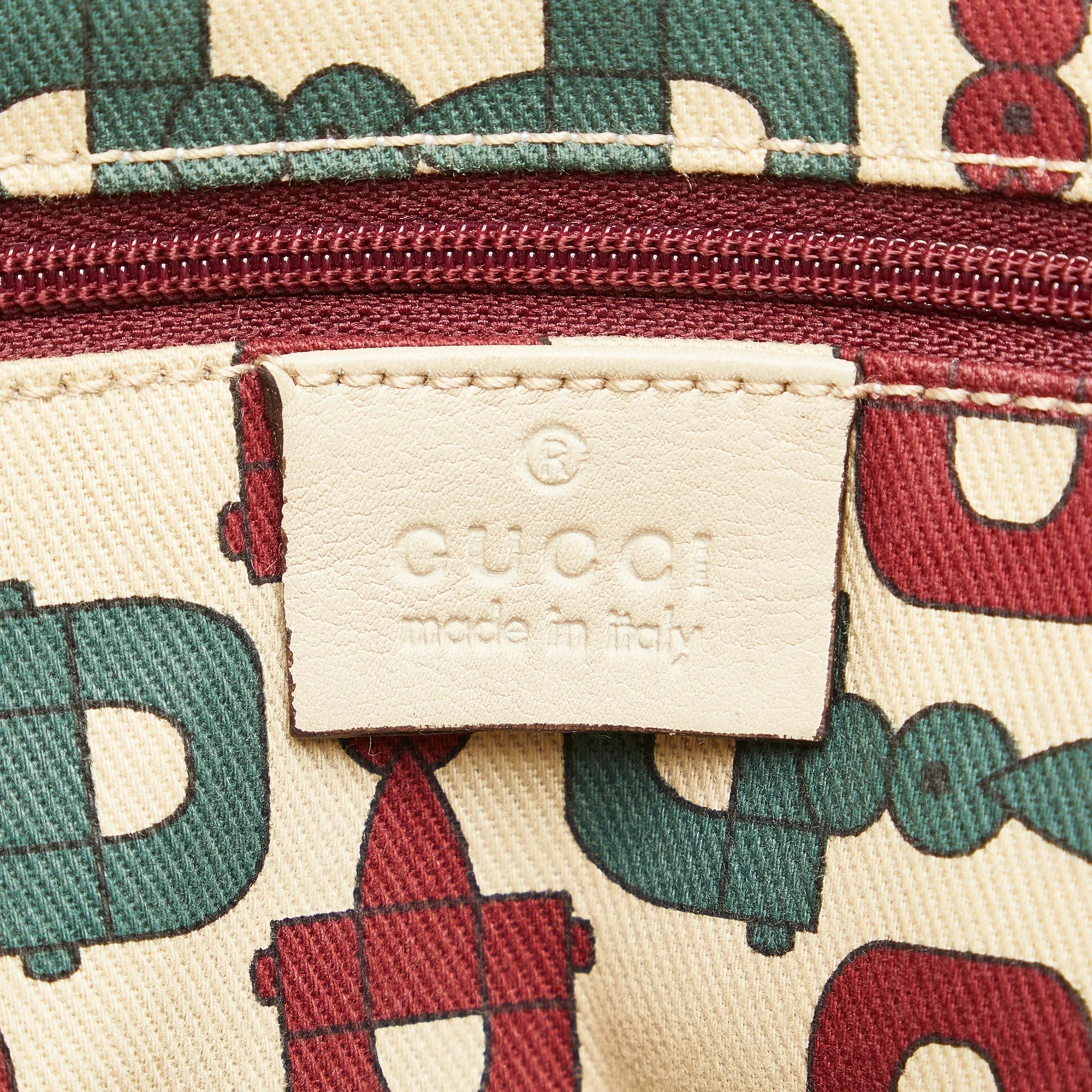 Brown Gucci Guccissima Princy Tote