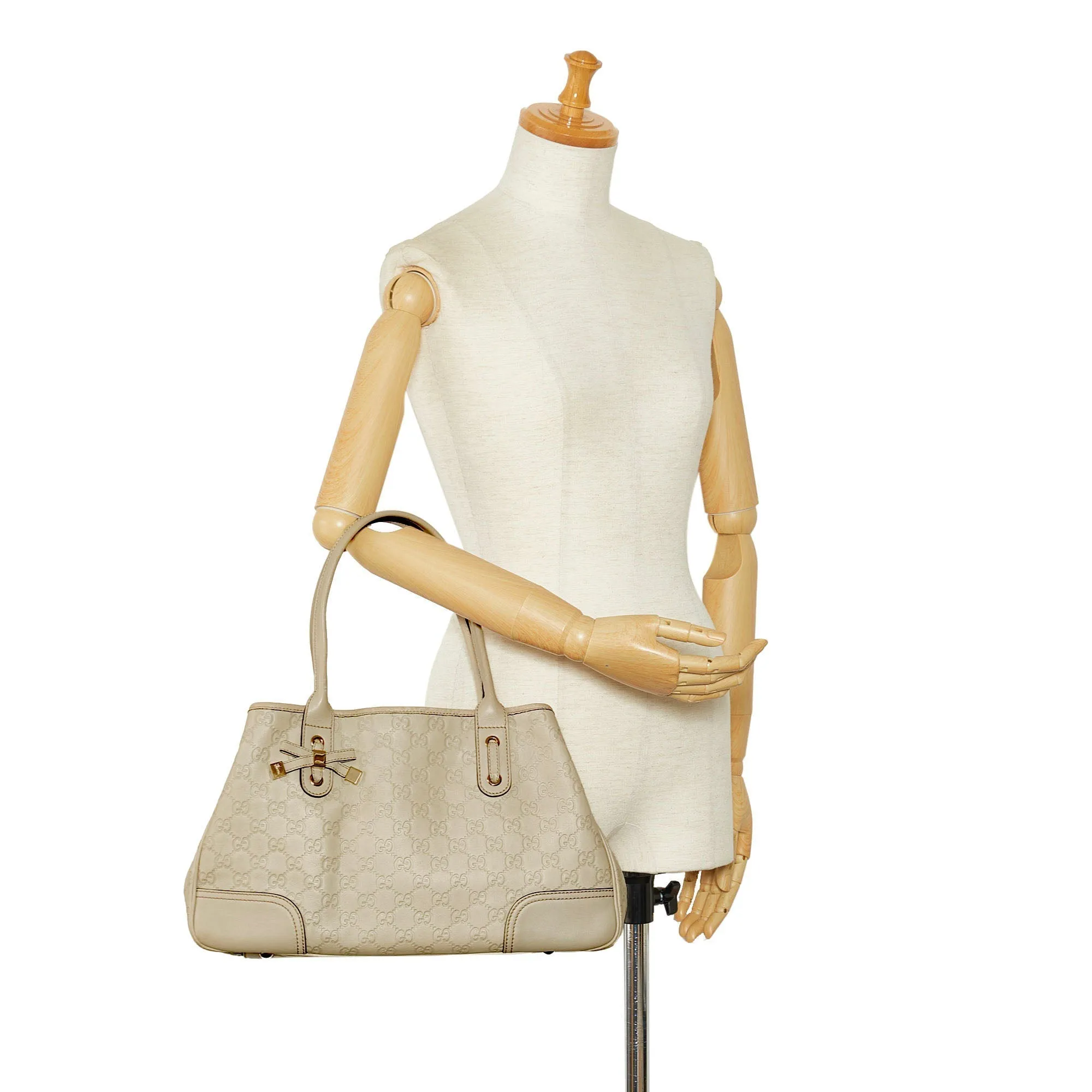 Brown Gucci Guccissima Princy Tote