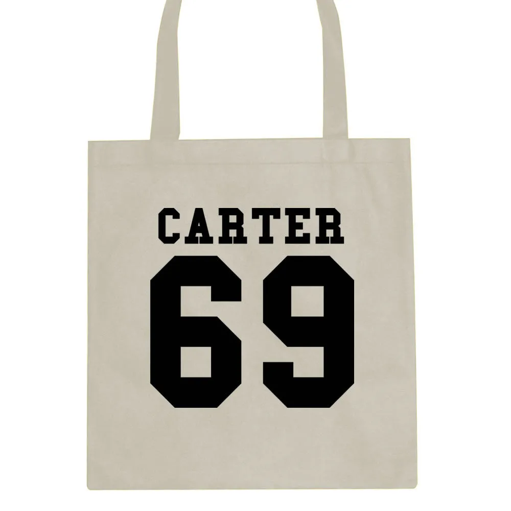 Carter 69 Team Jersey Tote Bag