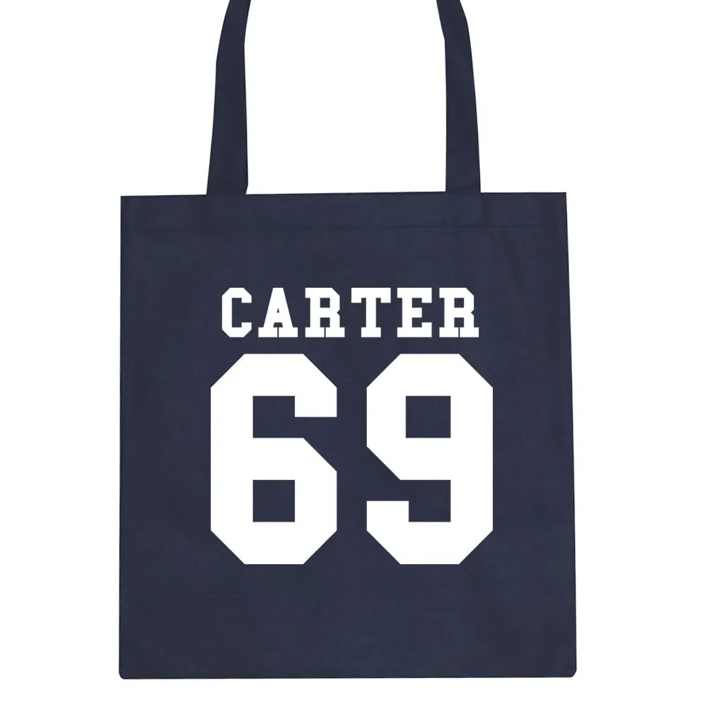 Carter 69 Team Jersey Tote Bag