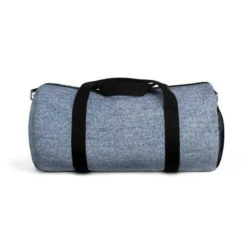 Duffel Bags, Blue Denim Style Bag