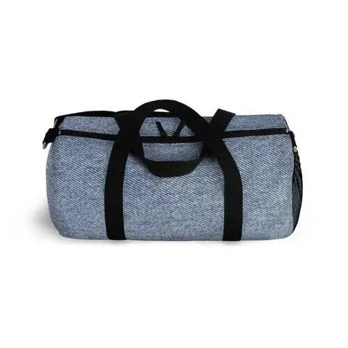 Duffel Bags, Blue Denim Style Bag