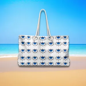 Eyes Everywhere Beach Bag