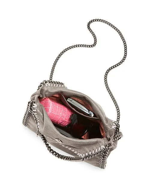 Falabella Stella McCartney Mini Foldable Tote, Gray