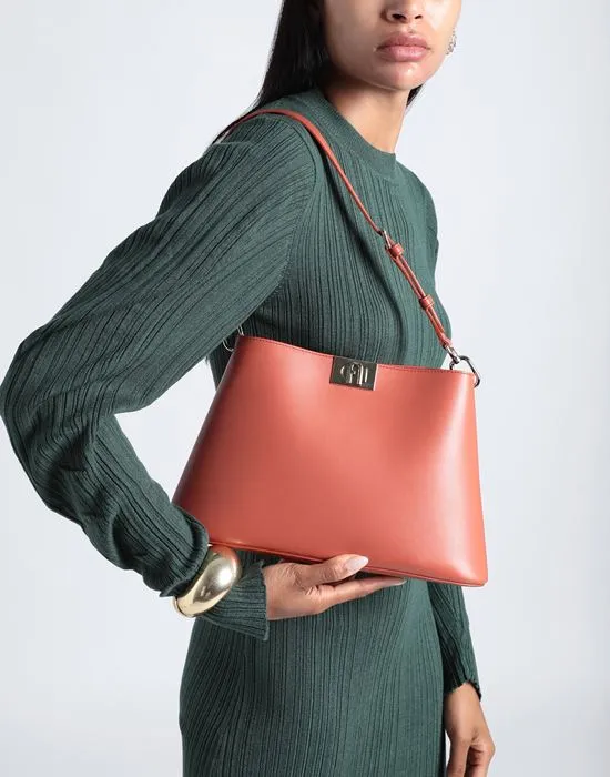 FURLA bag, brick red