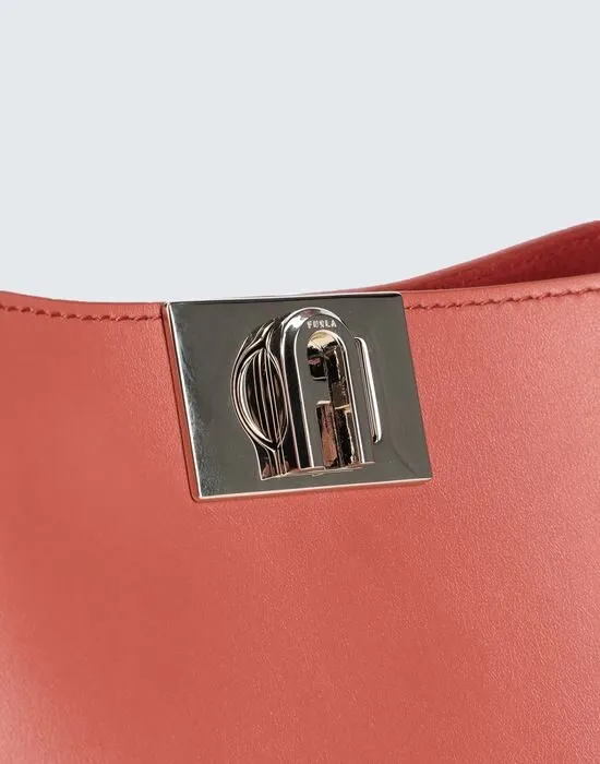 FURLA bag, brick red