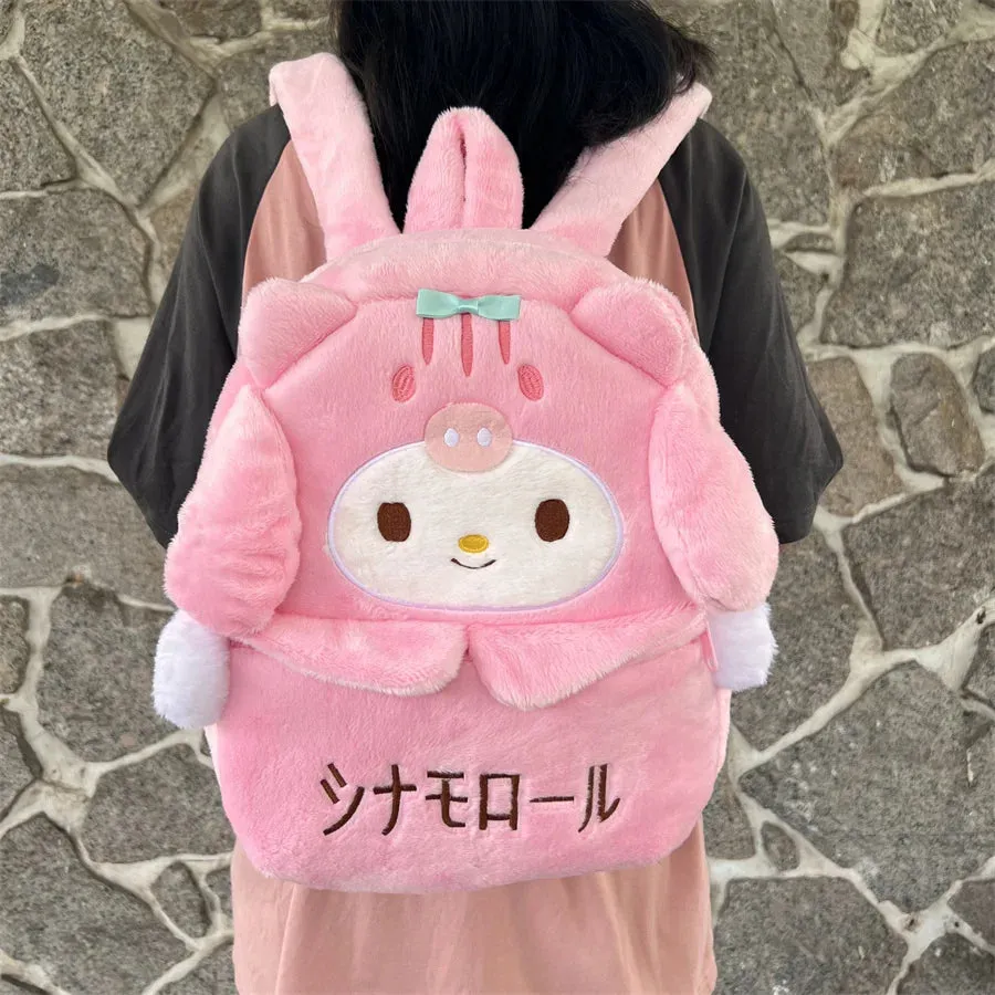 Kawaii Sanrio Plush Backpack