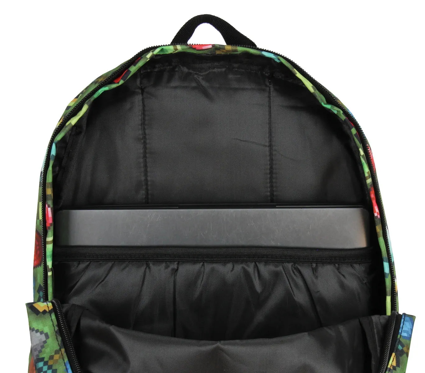 Minecraft Sword Pickaxe Items All Over Sublimated Print Laptop Backpack School Bag