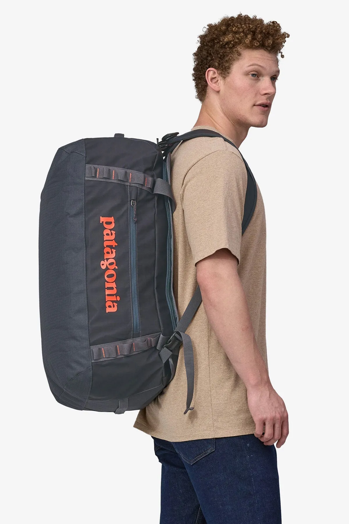 Patagonia Black Hole Custom Duffels 55L, Matte Smolder Blue