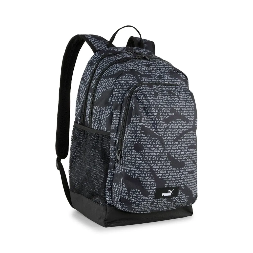 PUMA Academy AOP Backpack - Black / Logo Lab