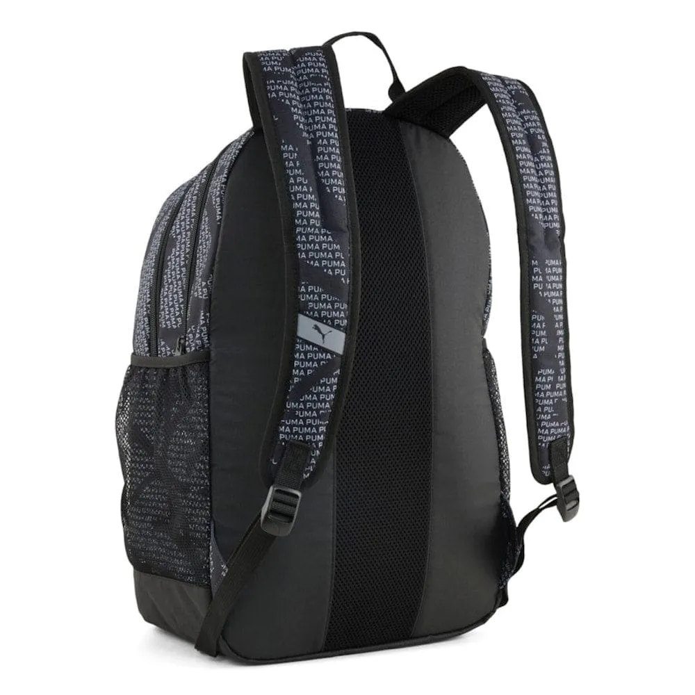 PUMA Academy AOP Backpack - Black / Logo Lab