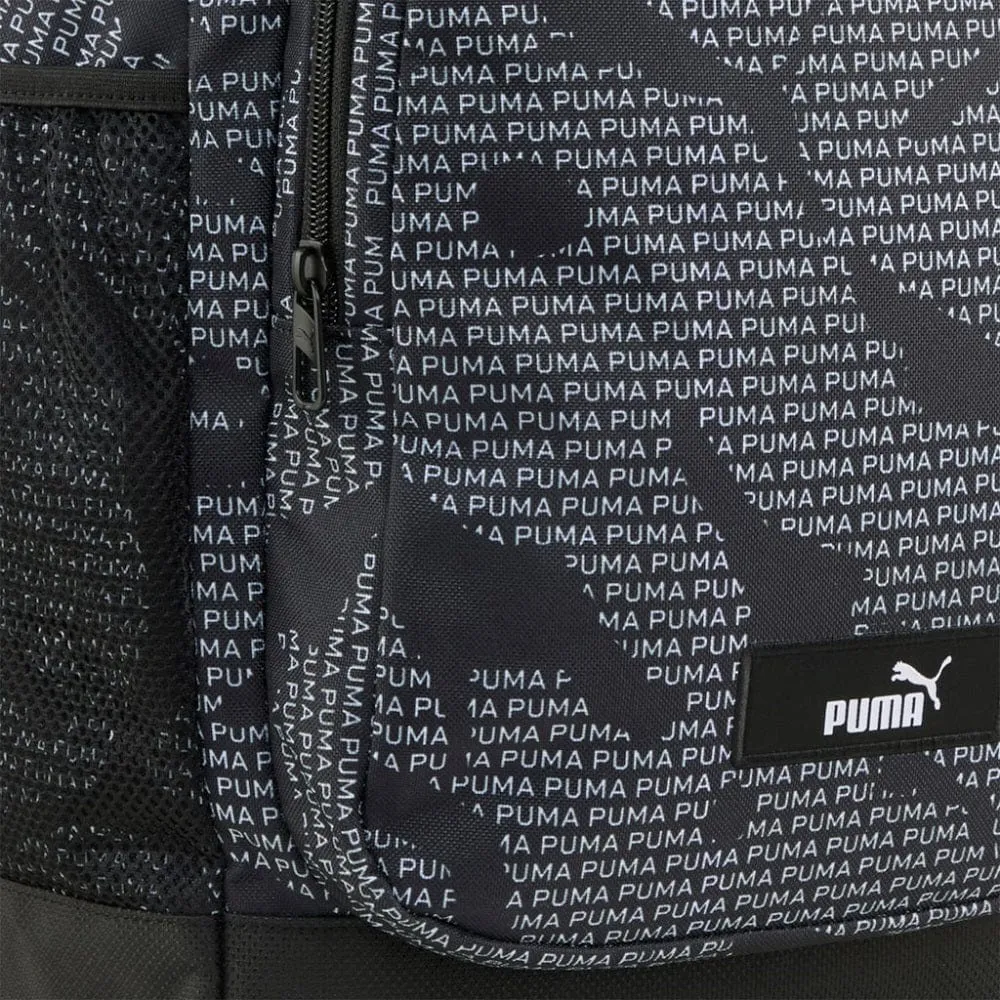 PUMA Academy AOP Backpack - Black / Logo Lab