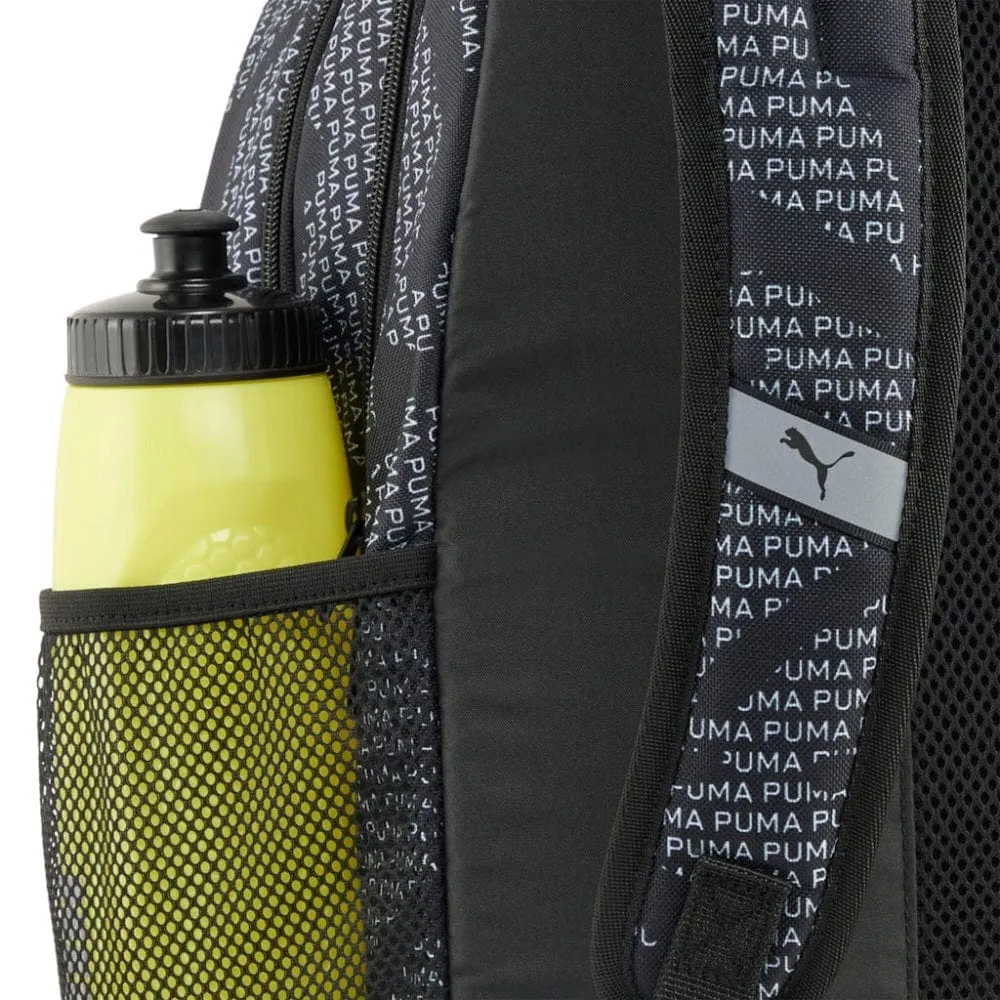 PUMA Academy AOP Backpack - Black / Logo Lab