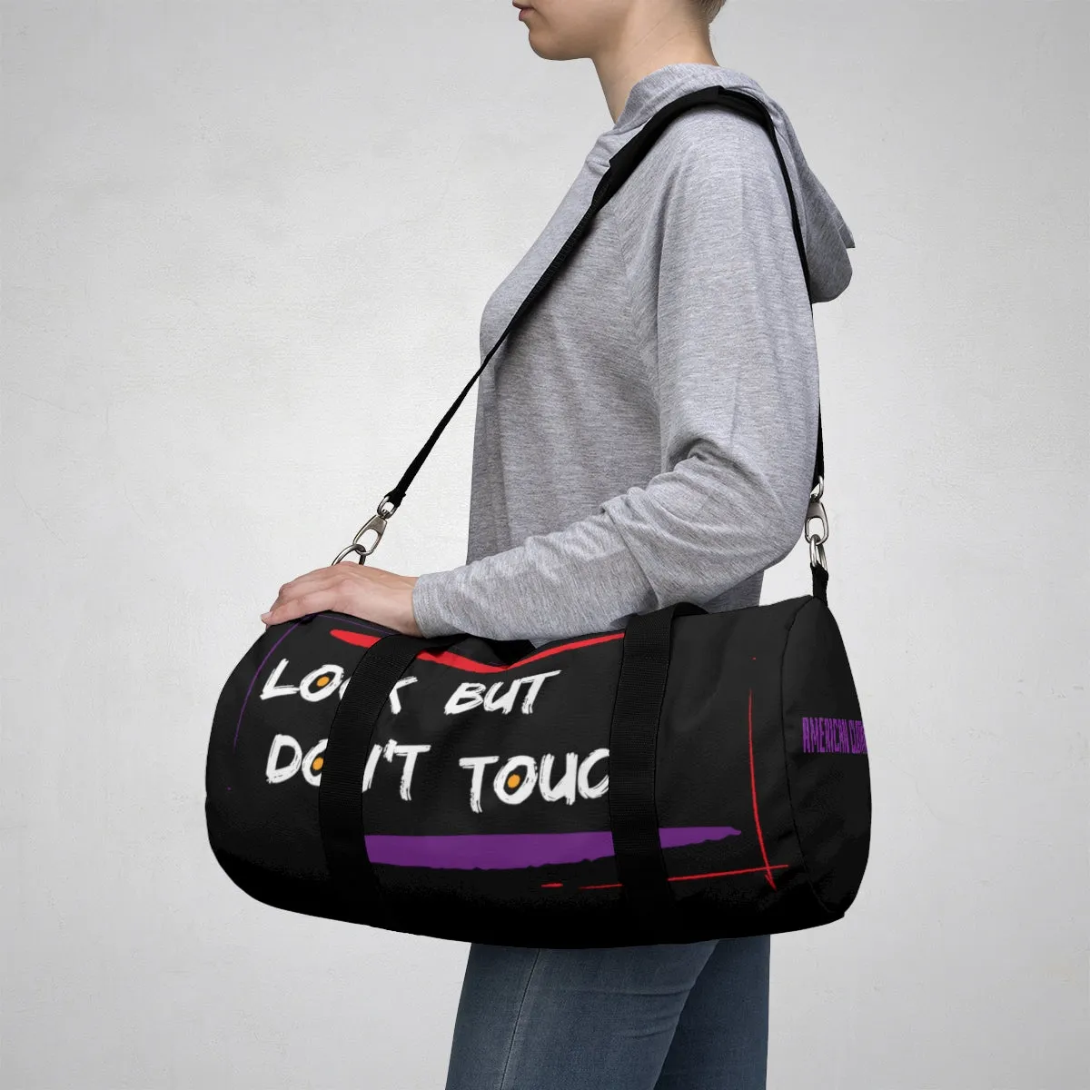 Sports Bag (Look but Don't Touch ) Black