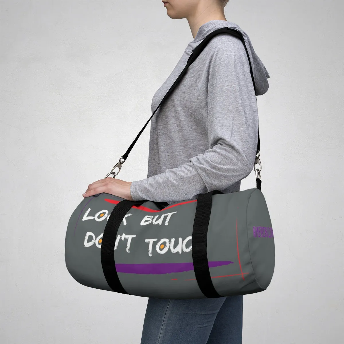 Sports Bag (Look but Don't Touch ) Grey