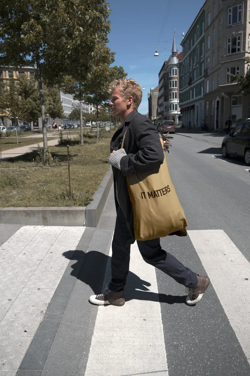 The Organic Company It Matters Bag Khaki