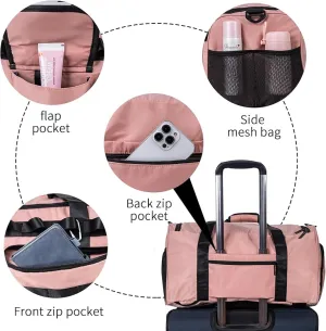 Travel Bag for Women & Men Large Bag Multipurpose Weekender Carry On Overnight Backpack for Camping    703498