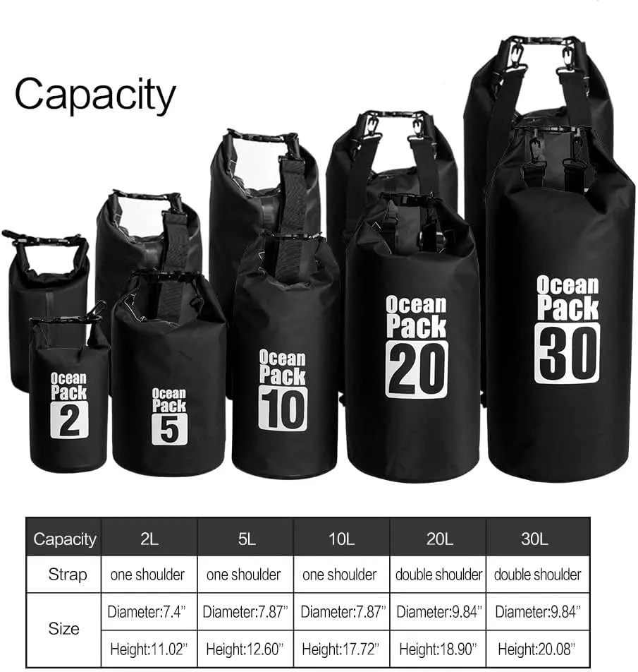 Water-Resistant Magic Bags for All Your Aquatic Adventures: Available in Various Sizes