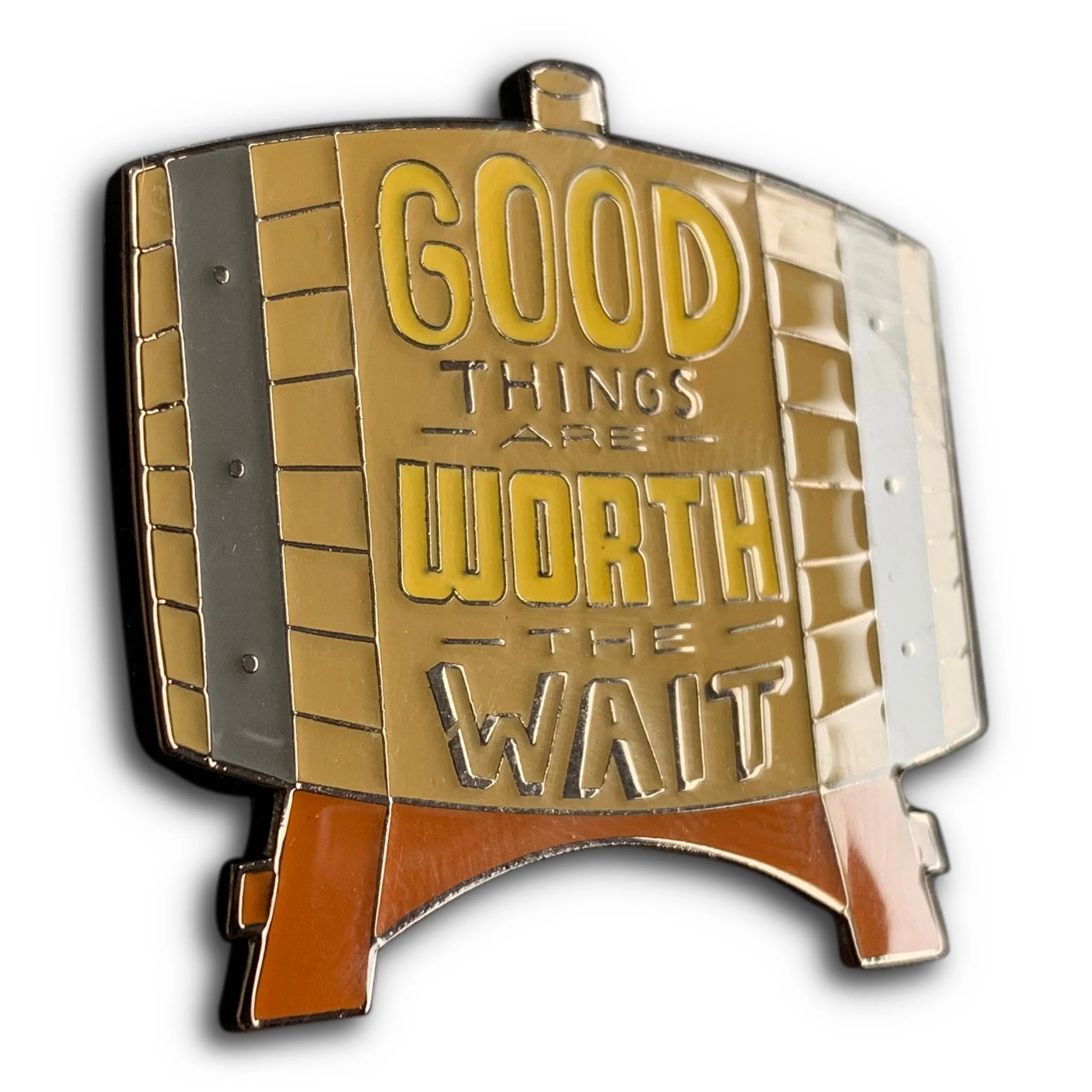 Whiskey Barrel Apron Pin