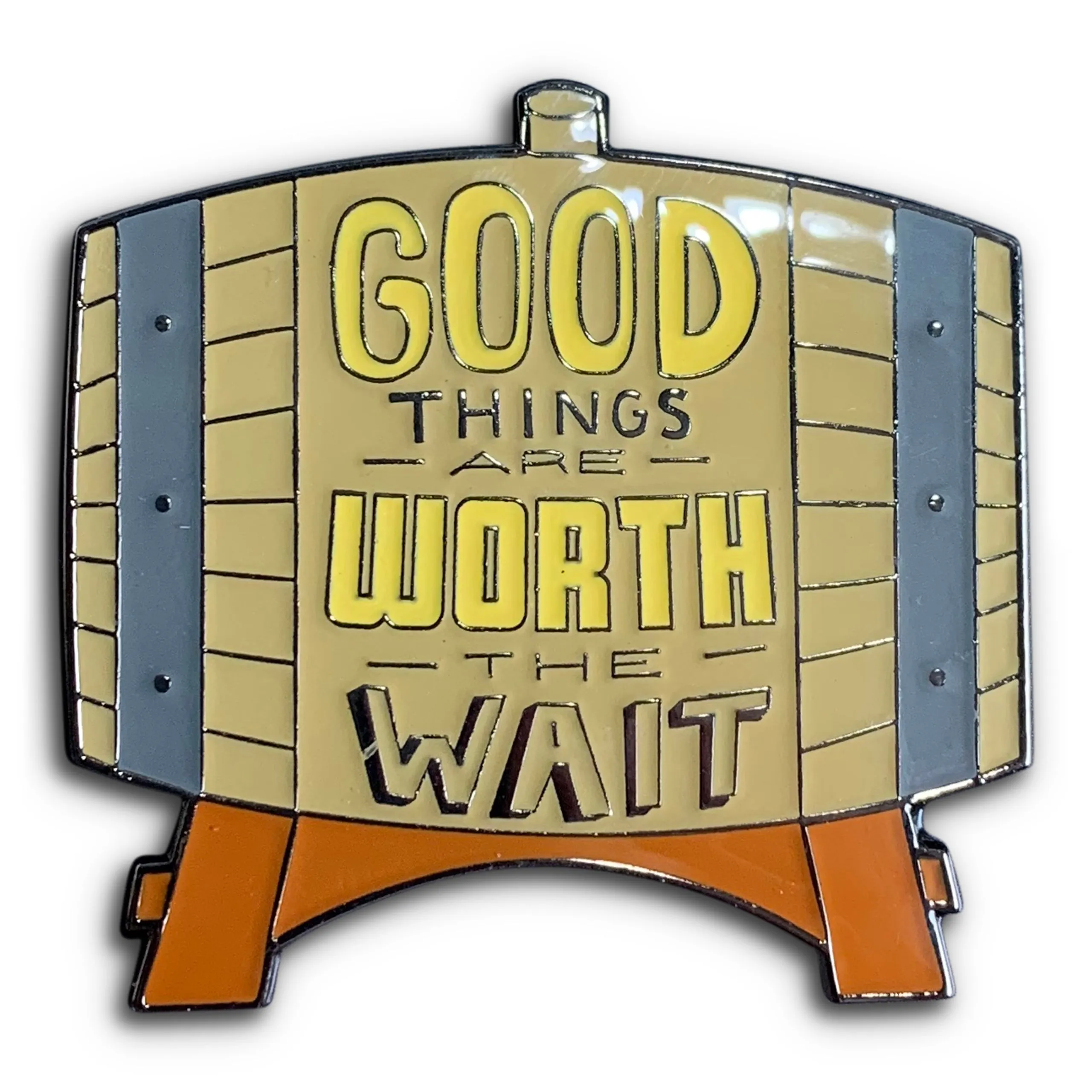 Whiskey Barrel Apron Pin